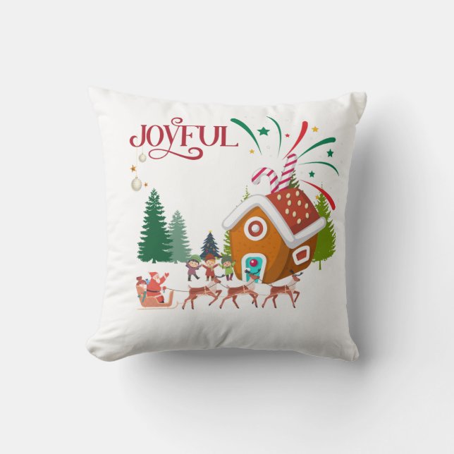 Cojín Decorativo alegre (Anverso)