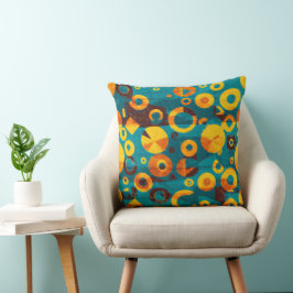 Cojín Decorativo Alegre estilo ecléctico contemporáneo de mediados