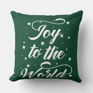 Cojín Decorativo alegría al mundo Navidad
