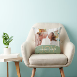 Cojín Decorativo Alegría de la abuela moderna 2 Fotos