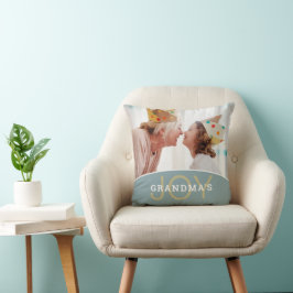 Cojín Decorativo Alegría de la abuela moderna 2 Fotos