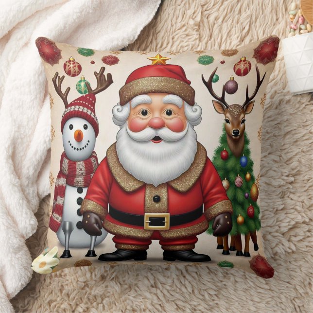 Cojín Decorativo "Alegría de Navidad" (Manta)