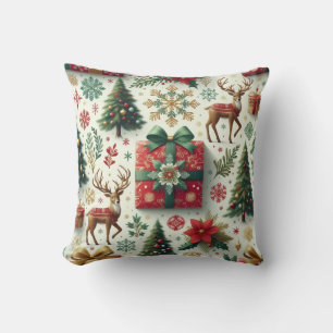 Cojín Decorativo Alegría de Navidad
