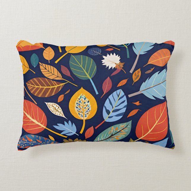 Cojín Decorativo Alegría de otoño N015 (Anverso)