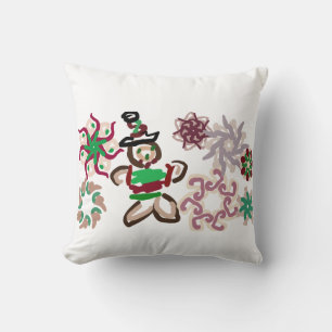 Cojín Decorativo Alegría del hombre de jengibre