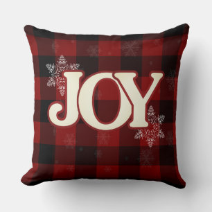 Cojín Decorativo Alegría Hermosa de Navidad