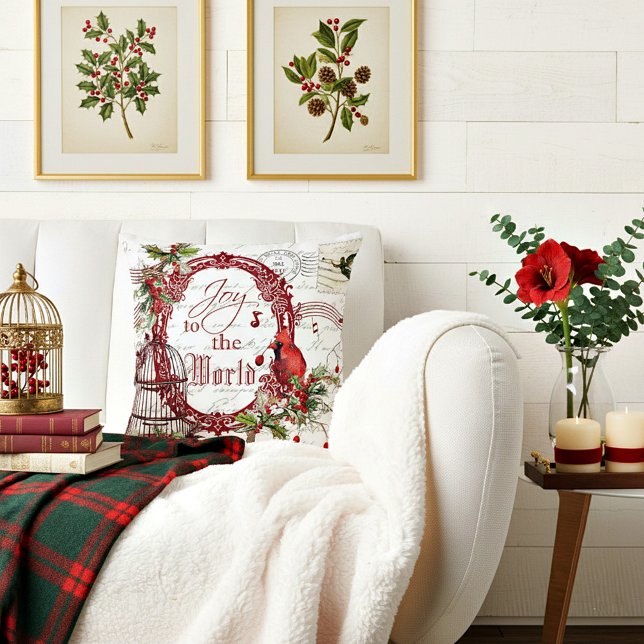 Cojín Decorativo Alegría por el mundo (Subido por el creador)