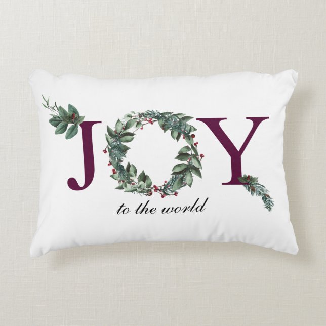 Cojín Decorativo Alegría por las vacaciones (Anverso)