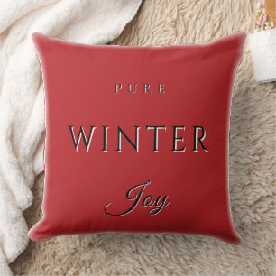 Cojín Decorativo Alegría pura de invierno