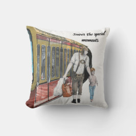 Cojín Decorativo Alemanes Elves Berlin Tren Viaje Fantasía Pillow A