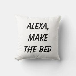 Cojín Decorativo Alexa, haz la cama
