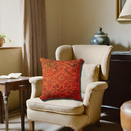 Cojín Decorativo Alfombra anatoliana - patrón tribal no2