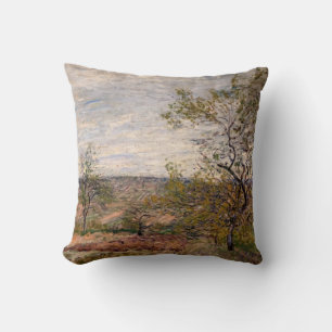 Cojín Decorativo Alfred Sisley - Día ventoso en Veneux
