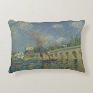 Cojín Decorativo Alfred Sisley el el puente