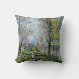 Cojín Decorativo Alfred Sisley - Orillas del Sena en By