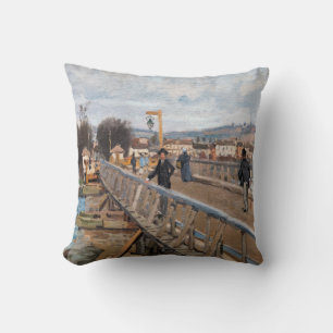 Cojín Decorativo Alfred Sisley - Pasarela de Argenteuil