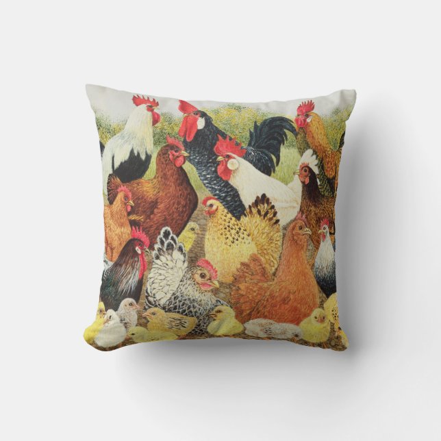 Cojín Decorativo Algo cantar alrededor (Anverso)