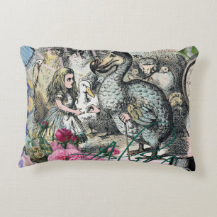 Cojín Decorativo Alice Clásico País de las Maravillas Dodo Arte Ten