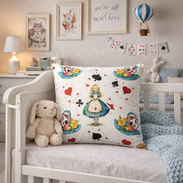 Cojín Decorativo Alicia en el país de las maravillas