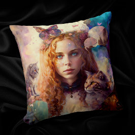 Cojín Decorativo Alicia en el país de las maravillas | Amante del G