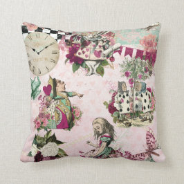 Cojín Decorativo Alicia en el país de las maravillas elegante