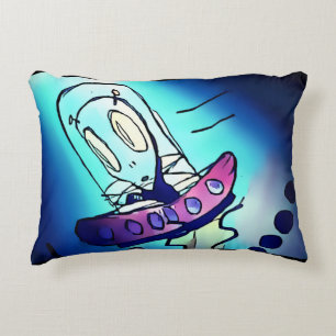 Cojín Decorativo Alien Artwork Pillow