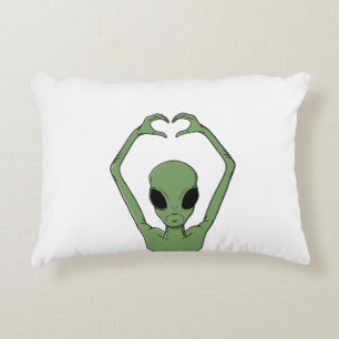 Cojín Decorativo Alien Heart Pose