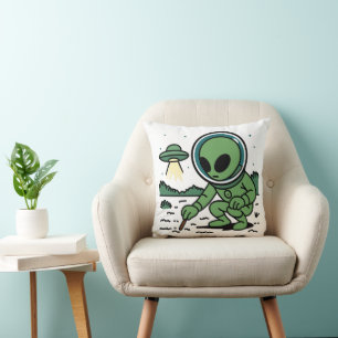 Cojín Decorativo Alien Melancholy