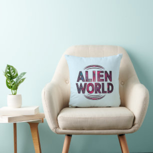 Cojín Decorativo Alien World