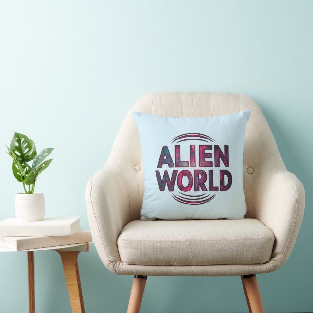 Cojín Decorativo Alien World (Silla)