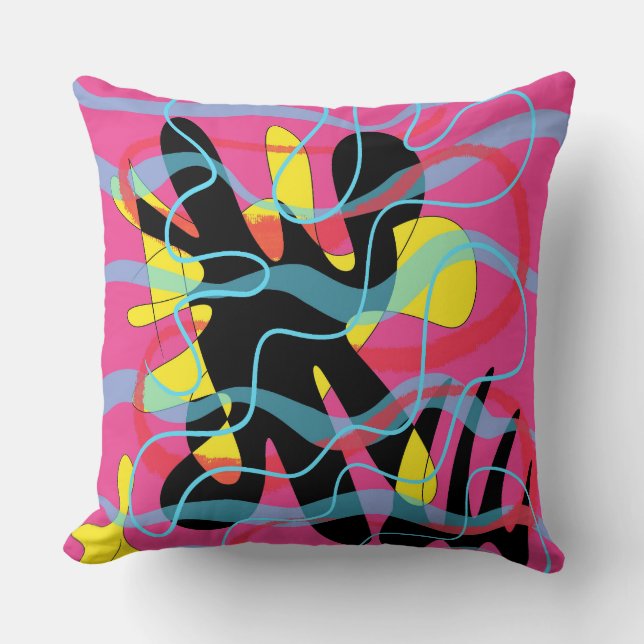 Cojín Decorativo AlienBZZ (Anverso)