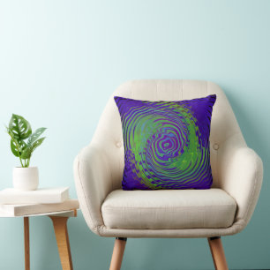 Cojín Decorativo Alienígena nadando....