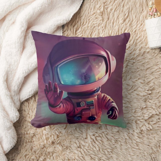 Cojín Decorativo Alienígena Rosa Tiny (Manta)