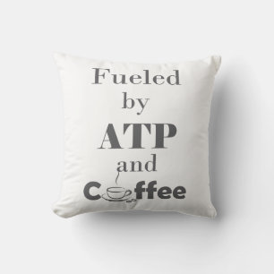 Cojín Decorativo Alimentado por ATP y Café