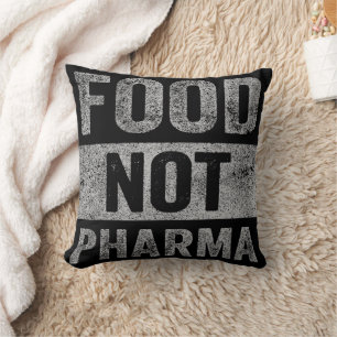 Cojín Decorativo Alimentos No Pharma Nutrición Orgánica Natural