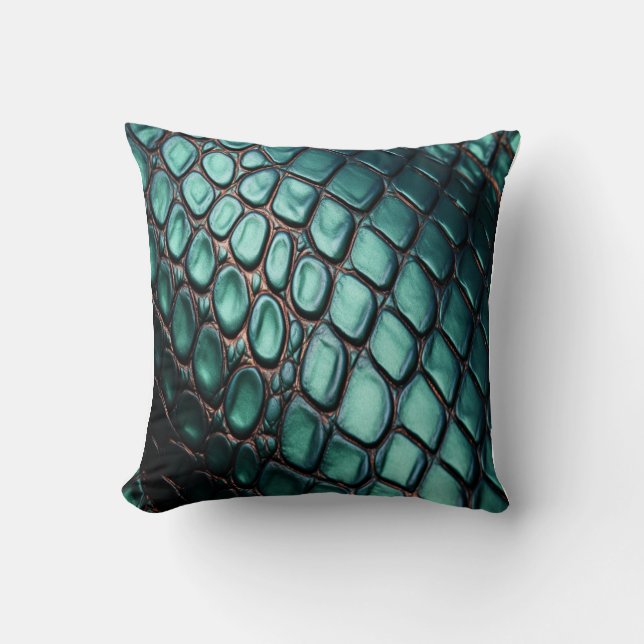 Cojín Decorativo Alligator Skin (Anverso)