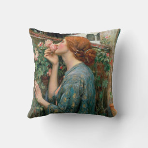 Cojín Decorativo Alma del Rosa John William Waterhouse