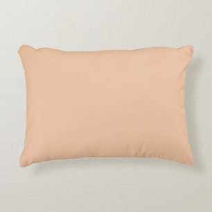 Cojín Decorativo Almendra Crema Sólido