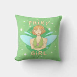 Cojín Decorativo almofada fada, fairy girl