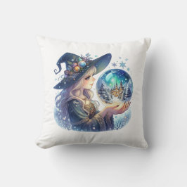 Cojín Decorativo Almofada (Pillow) Bruxa Natalina