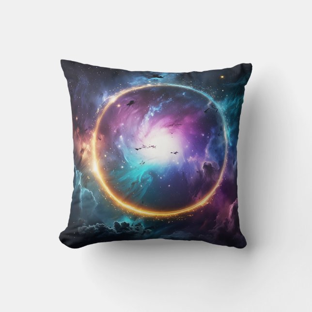 Cojín Decorativo Almofada Transição Planetária (Anverso)