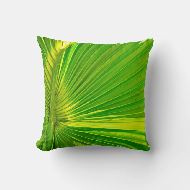 Cojín Decorativo Almohada/amortiguador de hoja de palma (Anverso)