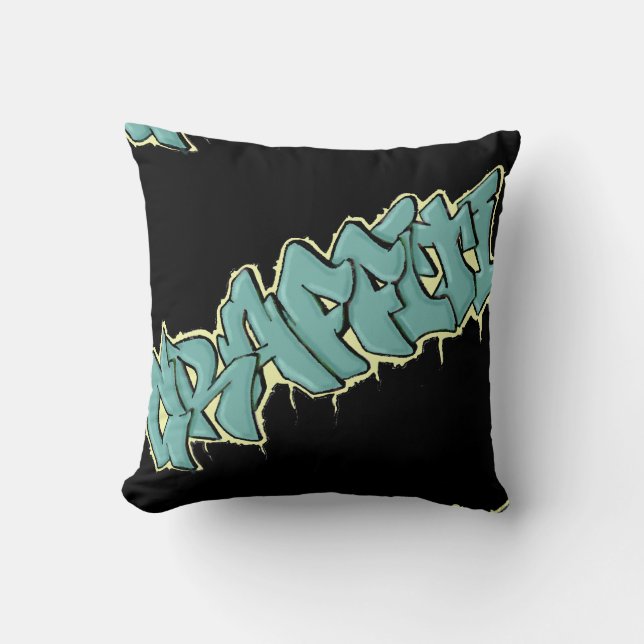 Cojín Decorativo Almohada/amortiguador del mojo de la PINTADA (Anverso)