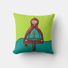 Cojín Decorativo Almohada, Caperucita Roja