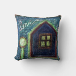 Cojín Decorativo Almohada, Casa del Amor