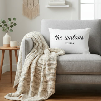Cojín Decorativo “Almohada con nombre personalizado – Regalo person