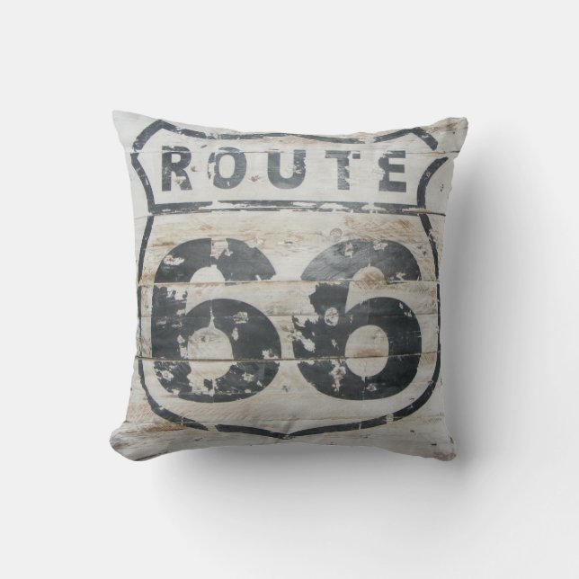 Cojín Decorativo ¡Almohada de la RUTA 66! (Anverso)