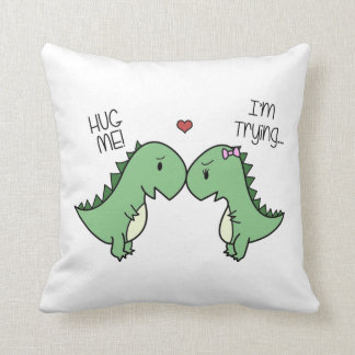 Cojín Decorativo ¡Almohada del amor de Dino!