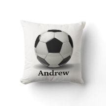 ¡Almohada del fútbol - personalícela!