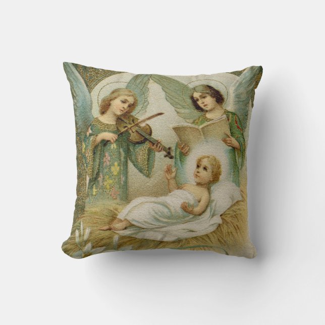 Cojín Decorativo Almohada: Gloria en Excelsis Deo (Anverso)